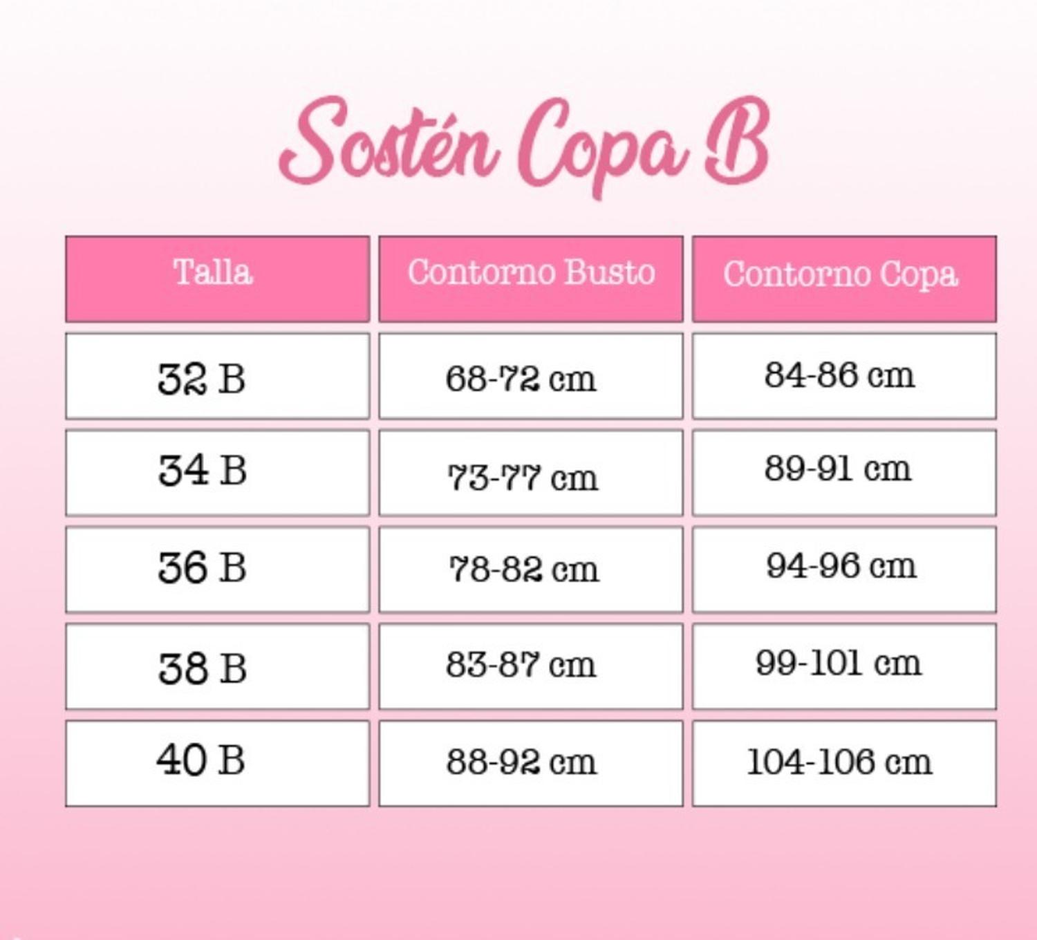 SOSTEN CON ARCO COPAS PREHORMADAS ALGODON MUJER LADY GENNY - 3