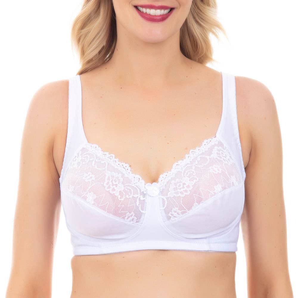 SOSTEN MUJER LADY GENNY MICROFIBRA Y ENCAJE SIN ARCO - 1