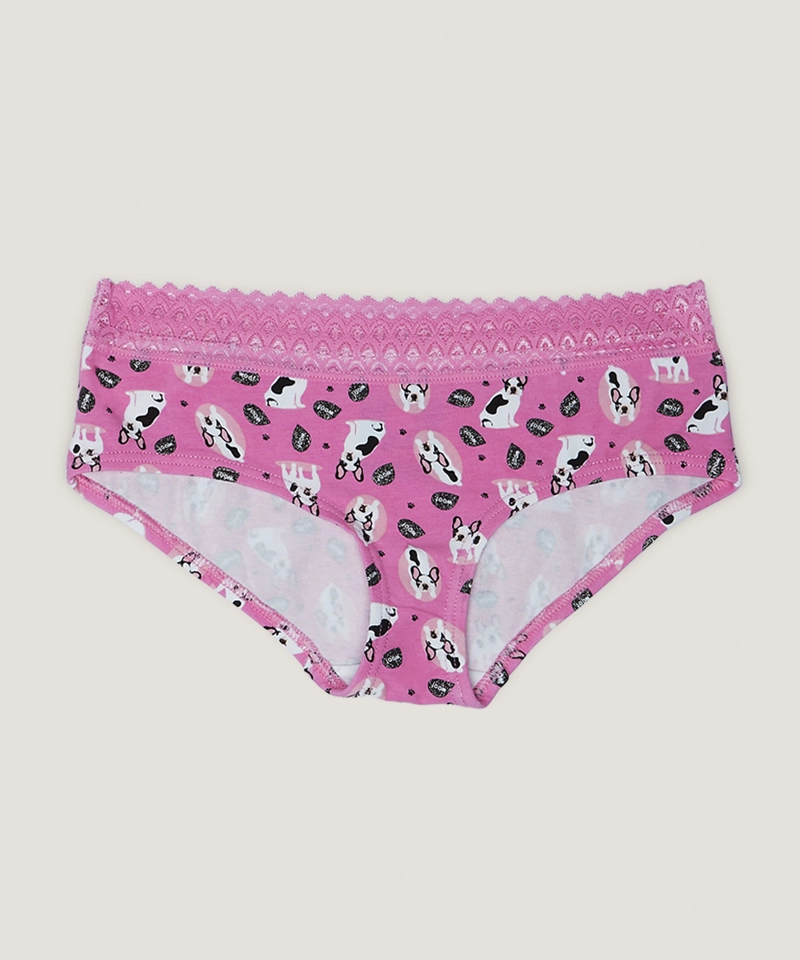 PANTALETA NINA ALGODON ELASTICADO LADY GENNY - 1