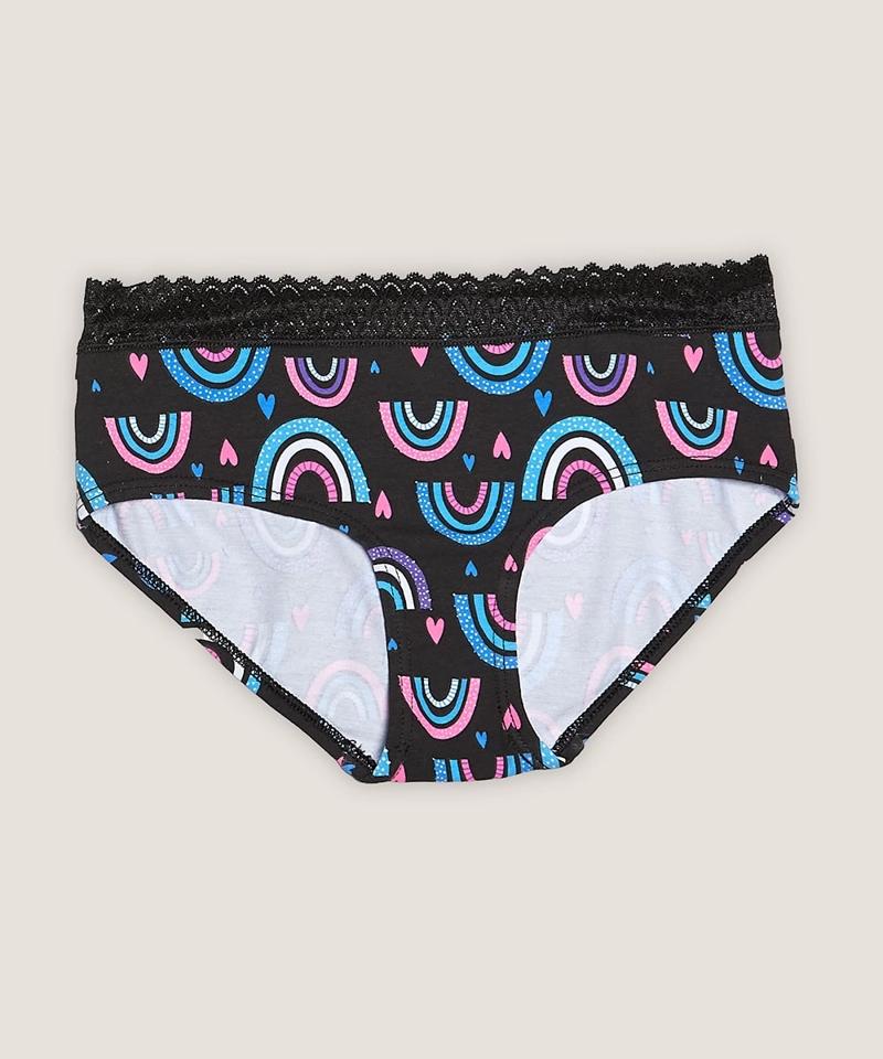 PANTALETA NINA ALGODON ELASTICADO LADY GENNY - 1