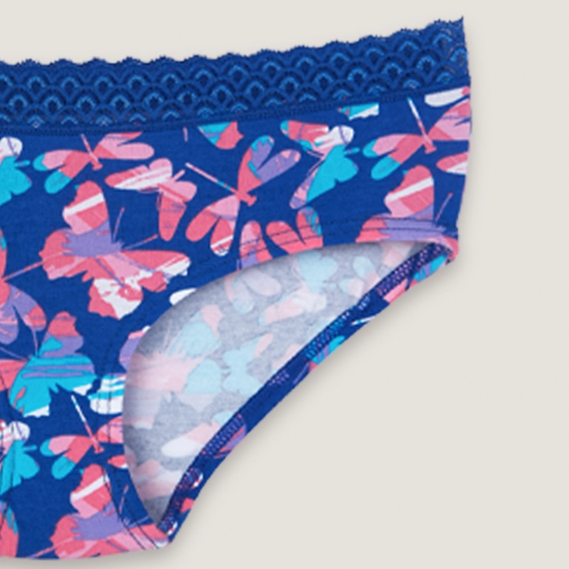 PANTALETA NINA ALGODON ELASTICADO LADY GENNY - 2