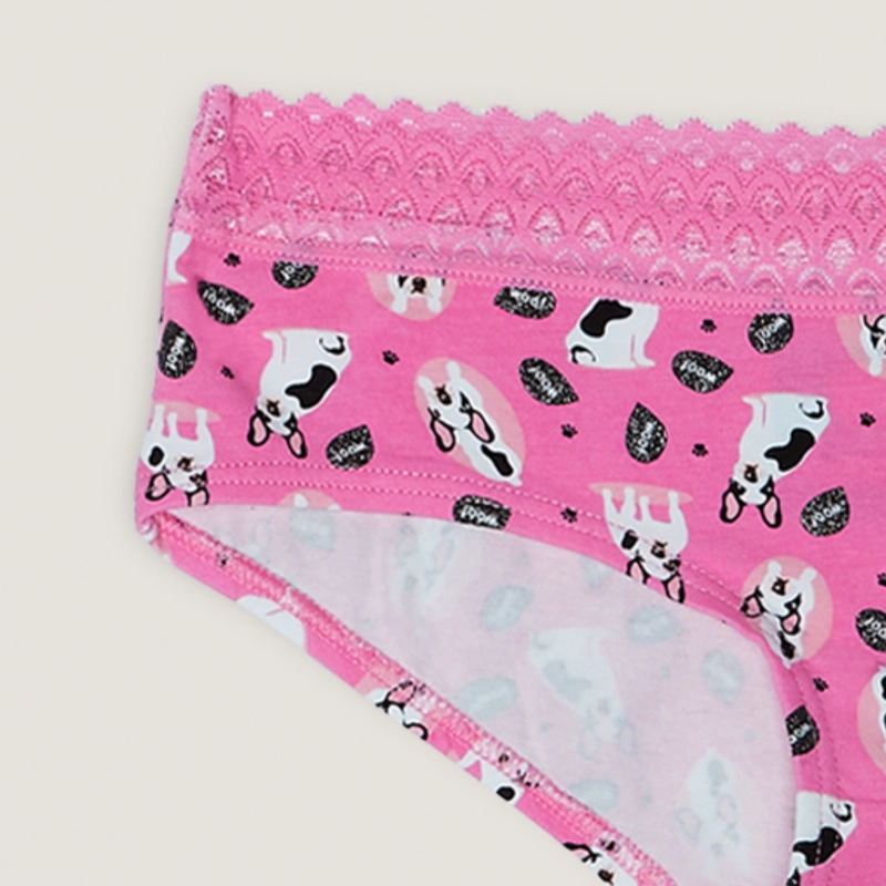 PANTALETA NINA ALGODON ELASTICADO LADY GENNY - 2