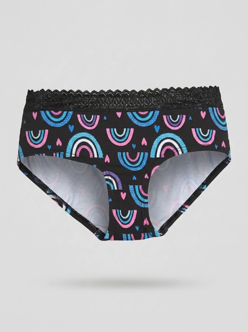 PANTALETA NINA ALGODON ELASTICADO LADY GENNY - 2