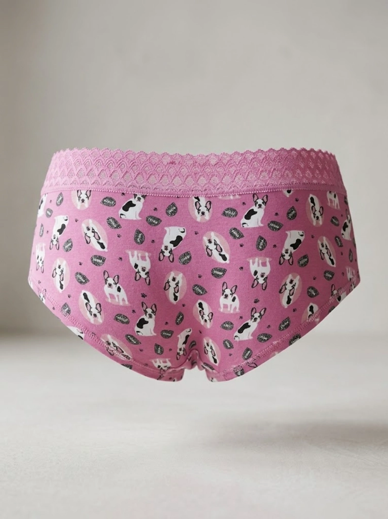 PANTALETA NINA ALGODON ELASTICADO LADY GENNY - 3
