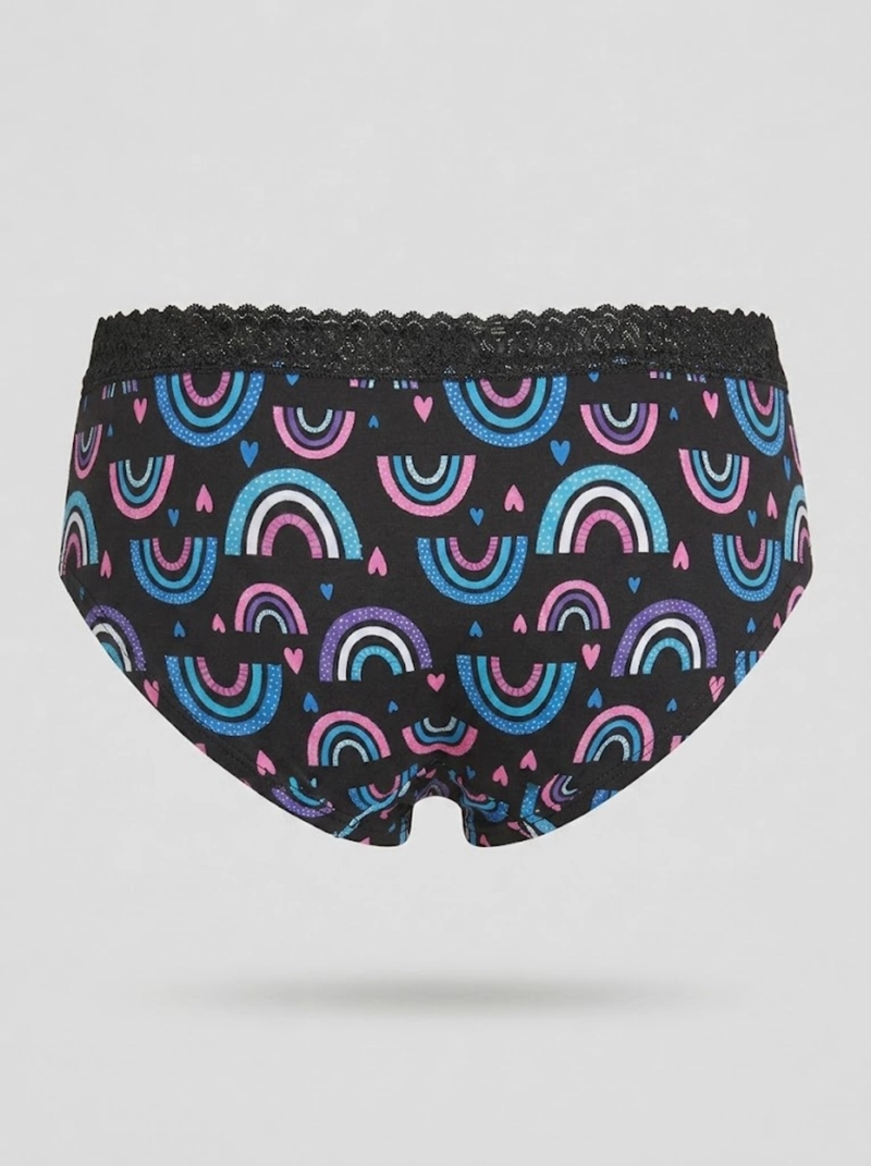 PANTALETA NINA ALGODON ELASTICADO LADY GENNY - 3