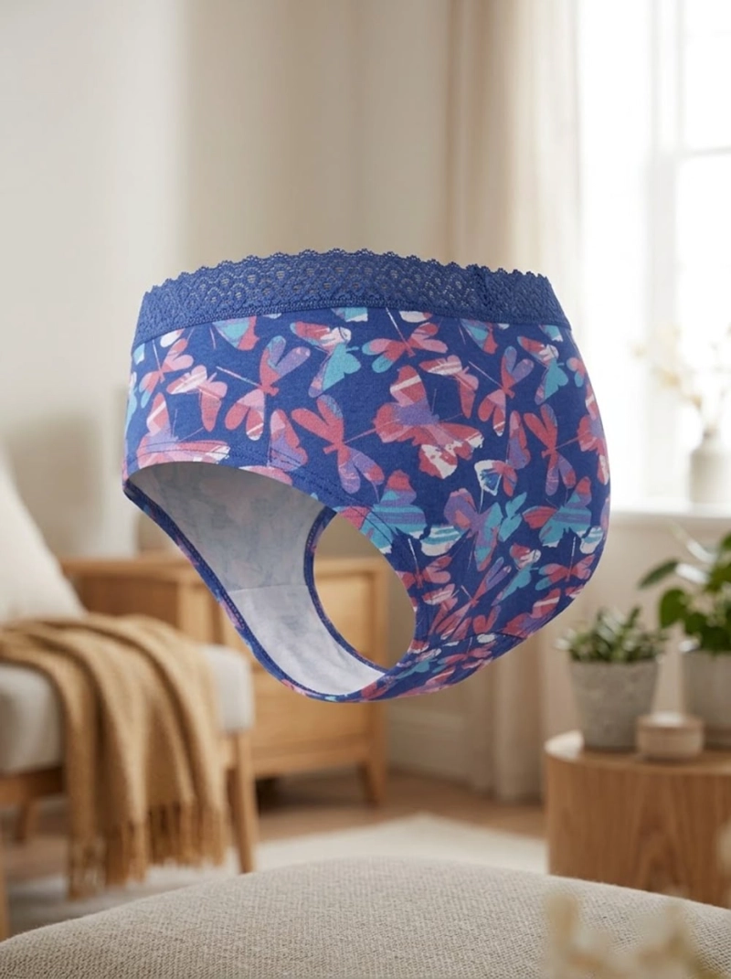 PANTALETA NINA ALGODON ELASTICADO LADY GENNY - 5