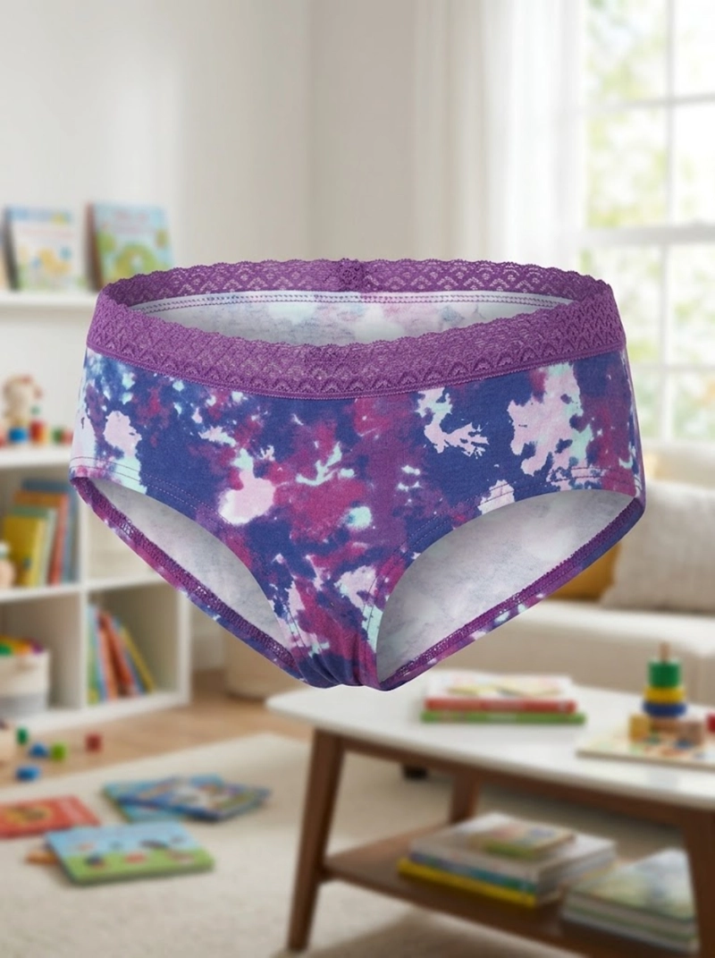 PANTALETA NINA ALGODON ELASTICADO LADY GENNY - 6