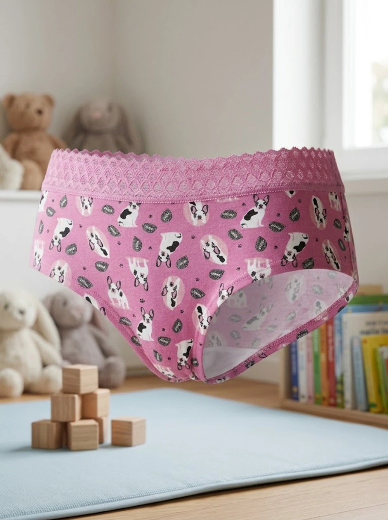 PANTALETA NINA ALGODON ELASTICADO LADY GENNY - 6