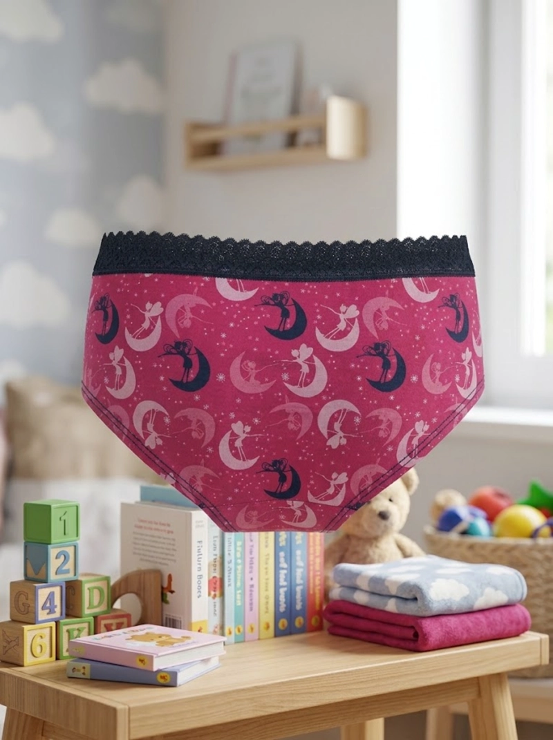 PANTALETA NINA ALGODON ELASTICADO LADY GENNY - 7