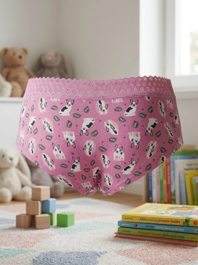 PANTALETA NINA ALGODON ELASTICADO LADY GENNY - 8