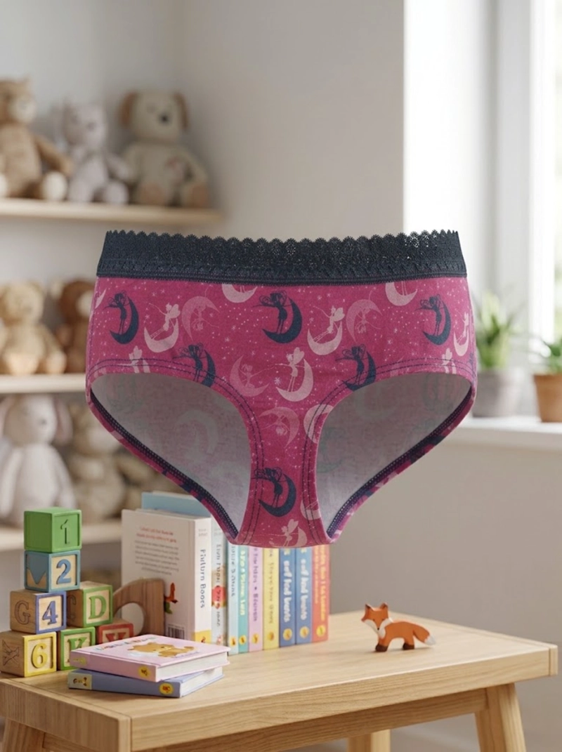 PANTALETA NINA ALGODON ELASTICADO LADY GENNY - 9