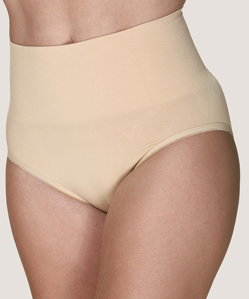 CALZON FAJA TIRO ALTO NYLON SIN COSTURA MUJER LADY GENNY - 4