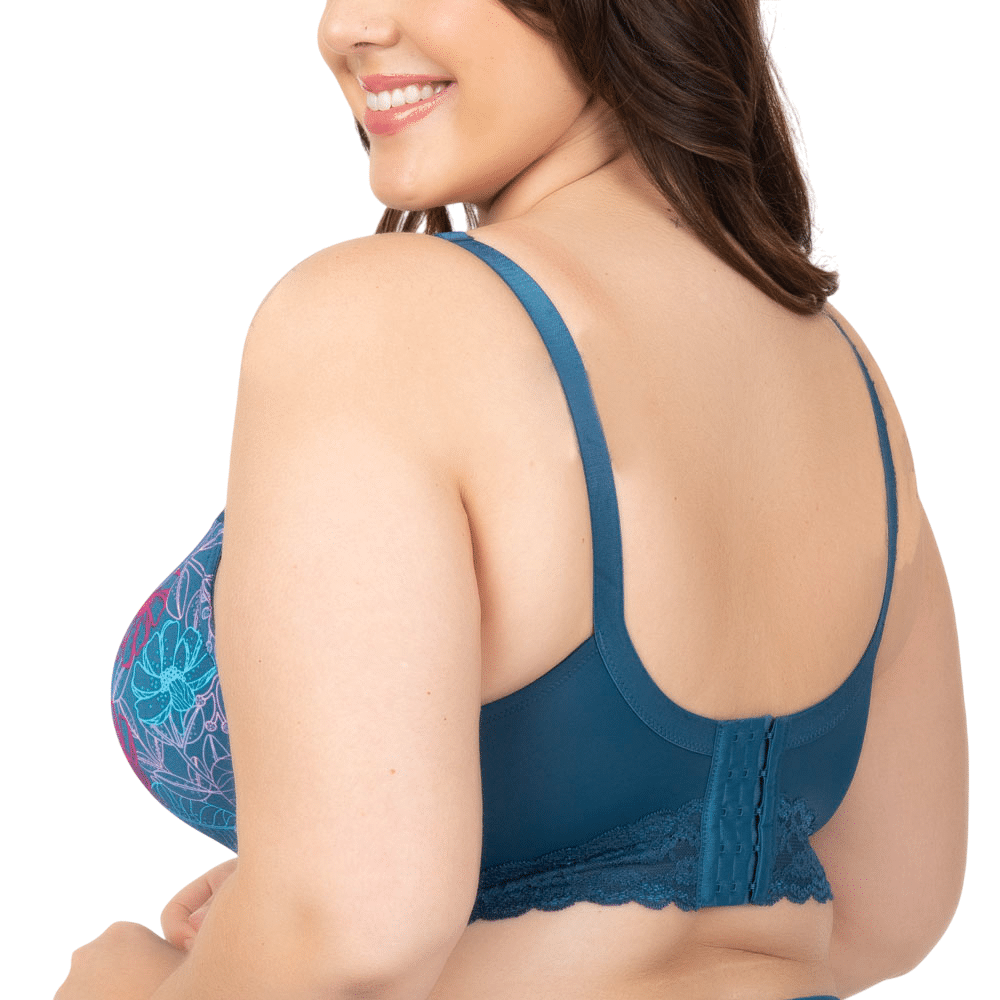 BRALETTE MICROFIBRA Y ENCAJE CON SOFT - 2