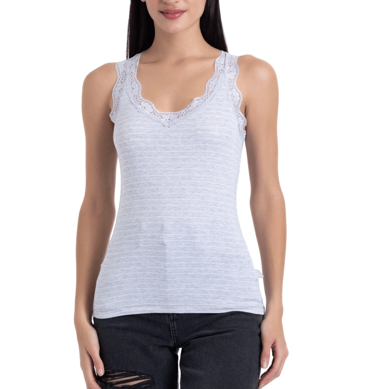 CAMISETA BAMBOO ENCAJE | SUAVIDAD Y ESTILO - 1