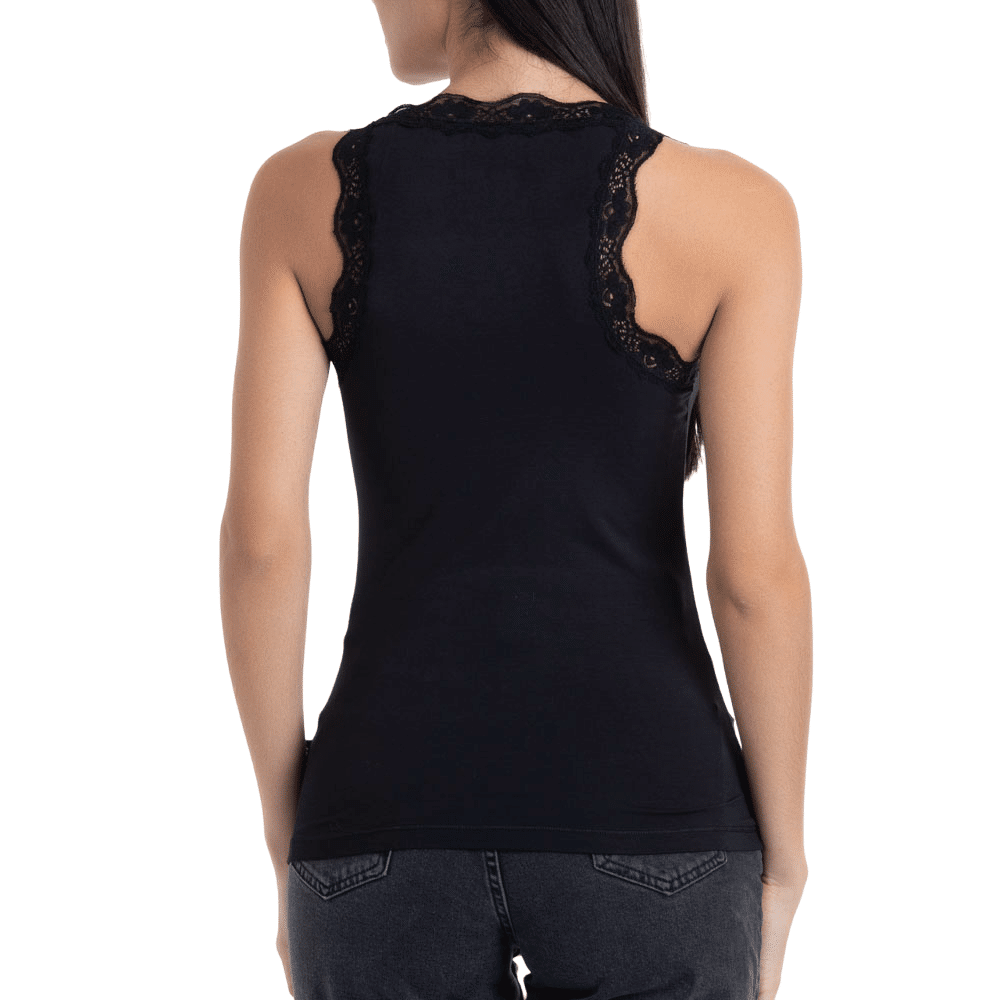 CAMISETA BAMBOO ENCAJE | SUAVIDAD Y ESTILO - 2