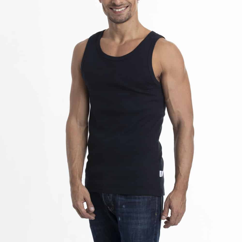 CAMISETA COTTON SIN MANGAS - 1