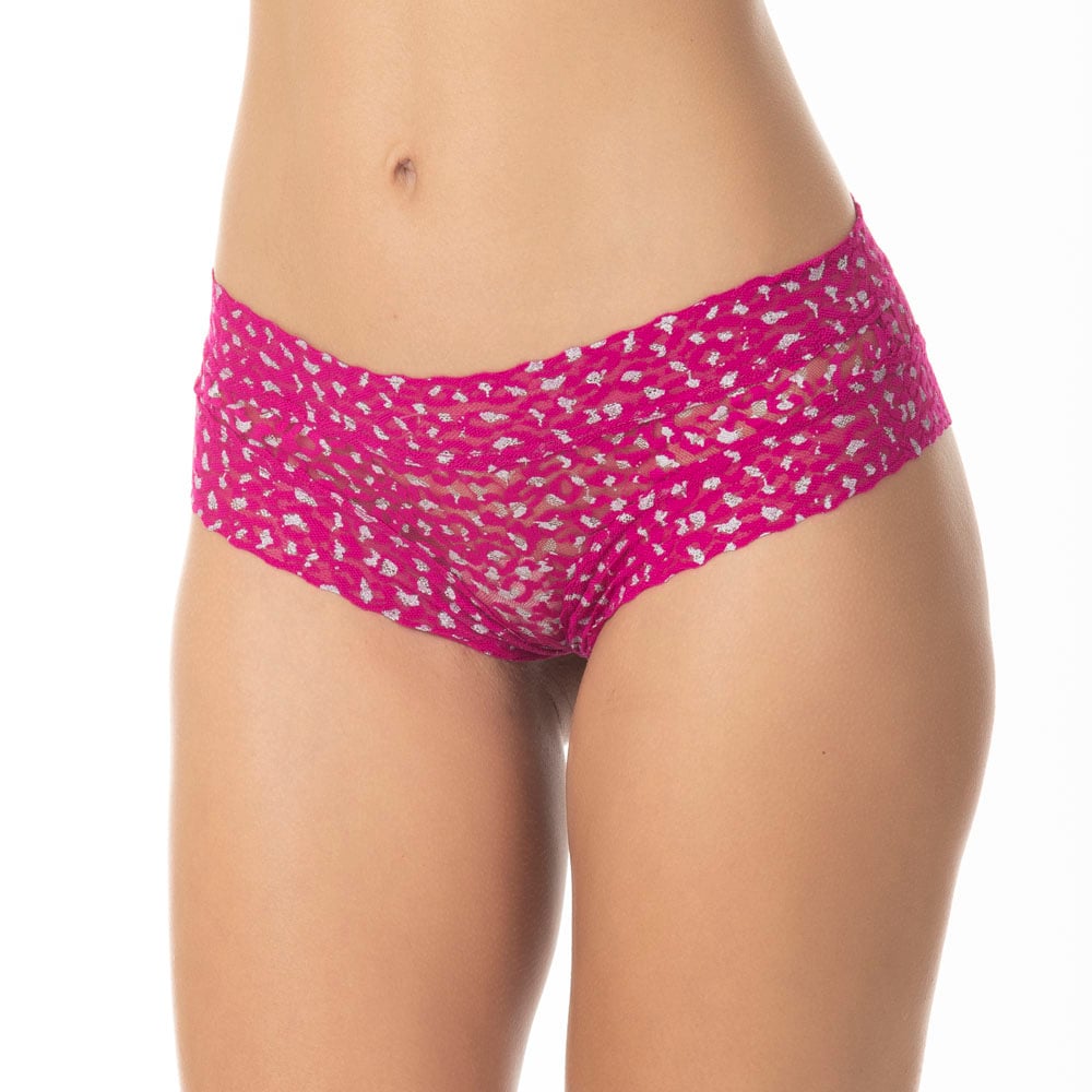 PANTALETA DE ENCAJE CON DETALLES PLATEADOS - 1