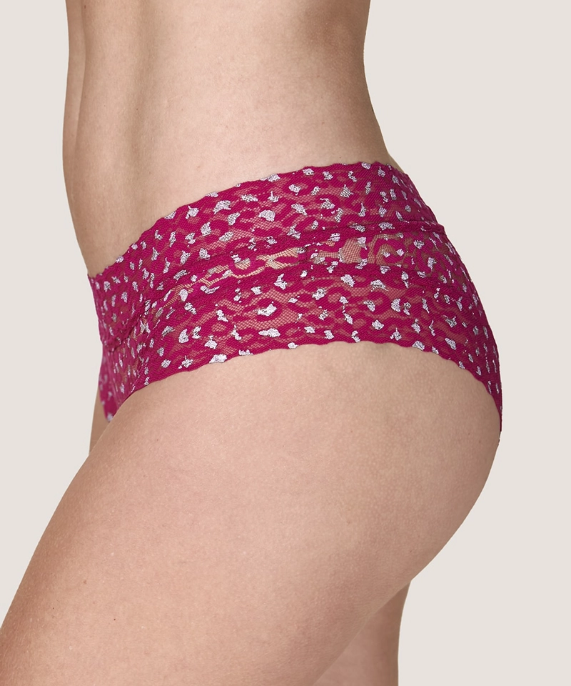 PANTALETA ENCAJE PLATEADOS | SENSUALIDAD Y COMODIDAD - 2