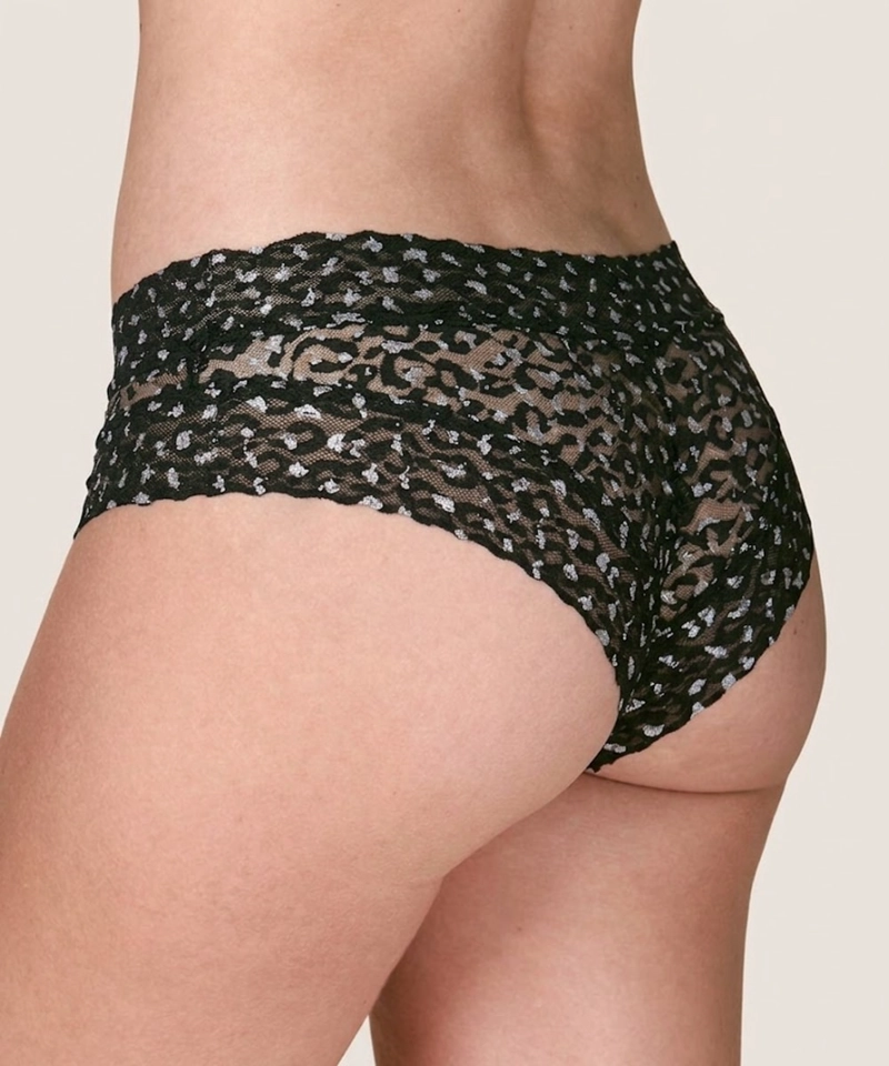 PANTALETA ENCAJE PLATEADOS | SENSUALIDAD Y COMODIDAD - 3