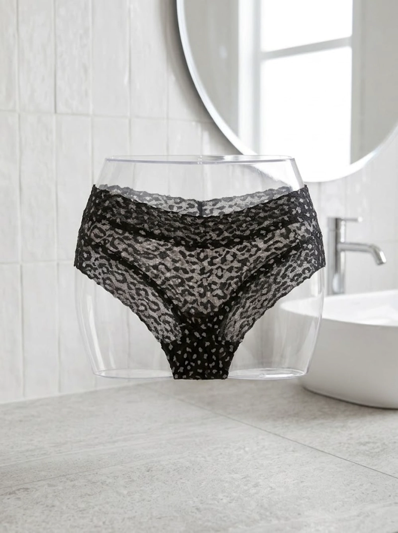 PANTALETA ENCAJE PLATEADOS | SENSUALIDAD Y COMODIDAD - 7