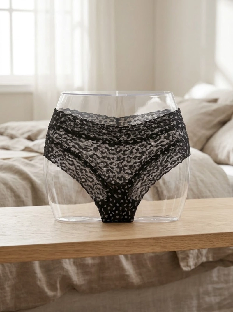 PANTALETA ENCAJE PLATEADOS | SENSUALIDAD Y COMODIDAD - 8