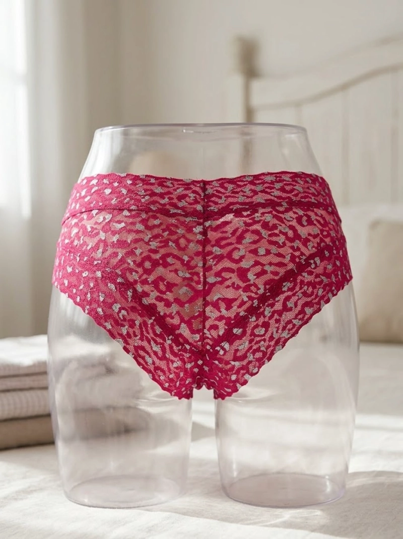 PANTALETA ENCAJE PLATEADOS | SENSUALIDAD Y COMODIDAD - 9