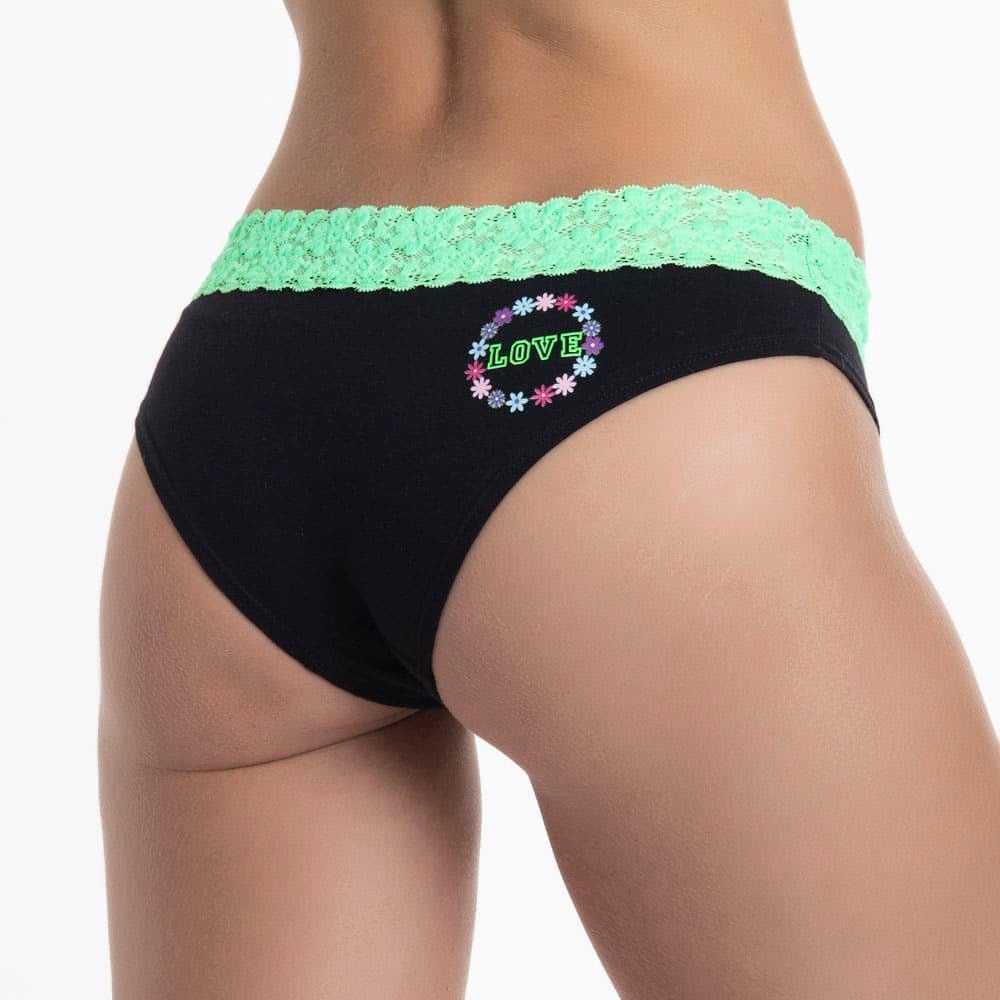 PANTALETA COTTON CON ENCAJE - 2