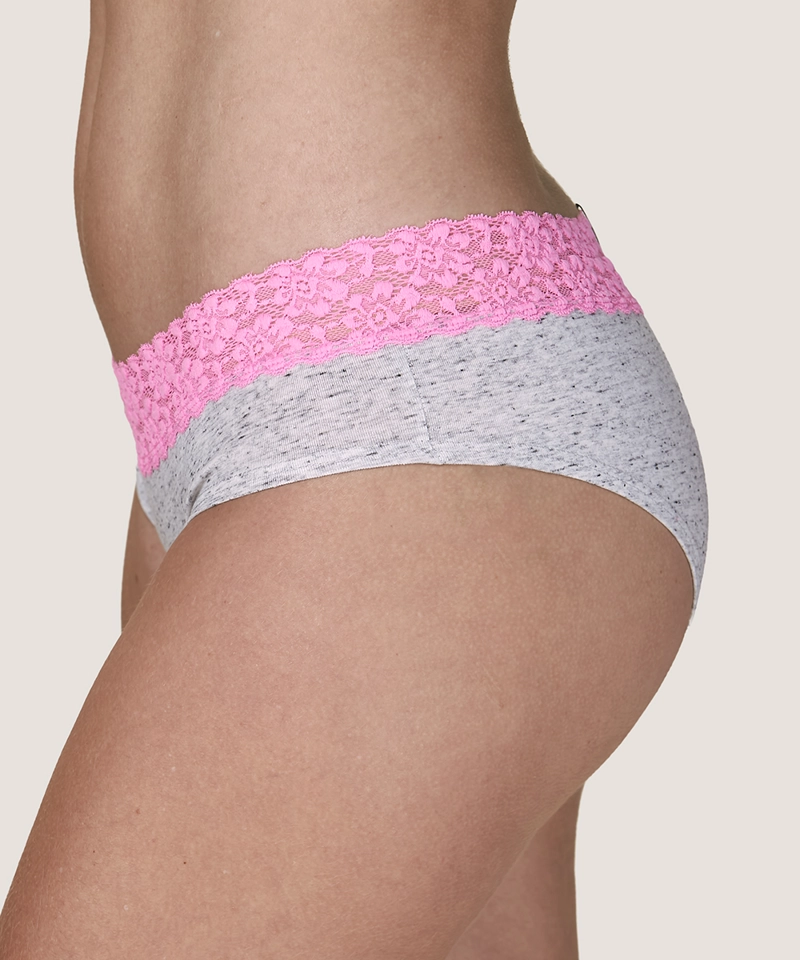 PANTALETA COTTON CON ENCAJE - 5