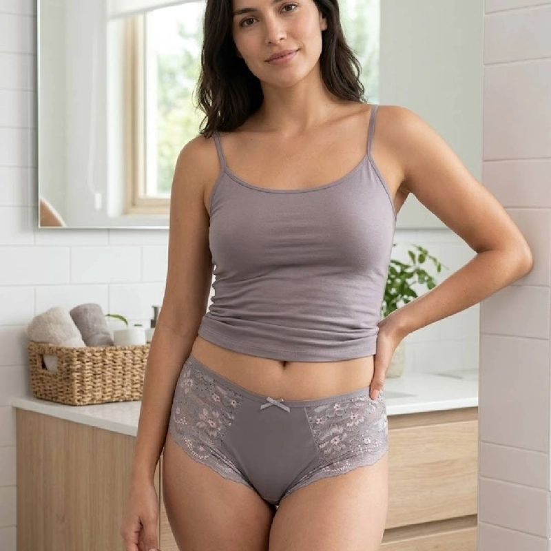 CUADRO ENCAJE FLOREADO | SUTIL COQUETERIA Y ESTILO - 7