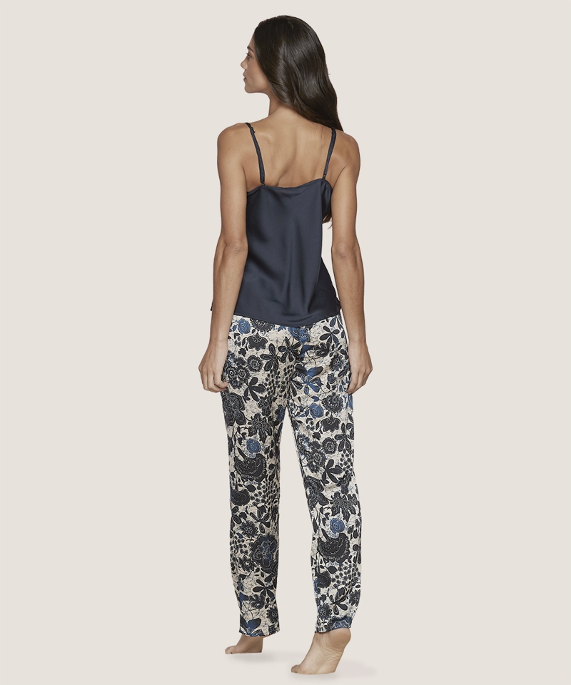PIJAMA SATIN ENCAJE | DELICADEZA Y CONFORT INTIMO - 3
