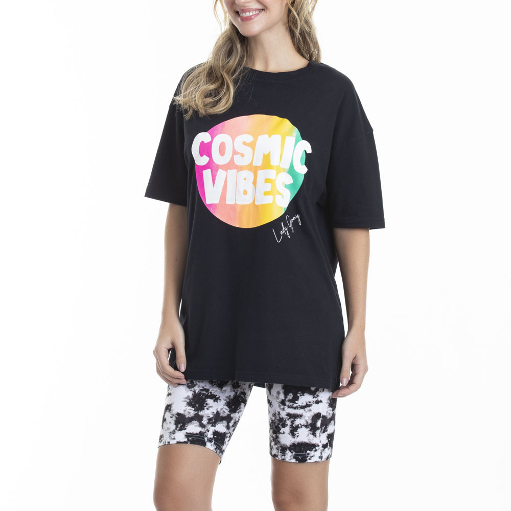 PIJAMA DE ALGODÓN CON ESTILO JUVENIL 'COSMIC VIBES' - 1