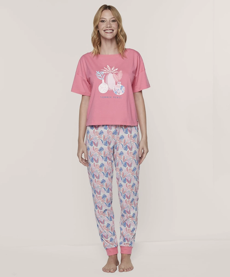 PIJAMA ALGODON ESTAMPADO | SUAVIDAD EN TUS NOCHES - 2