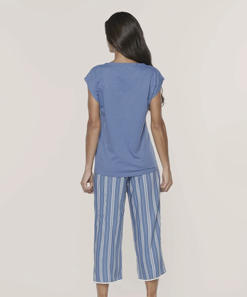 PIJAMA VERANO MUJER COTTON VISCOSA | COMODIDAD FRESCA - 2