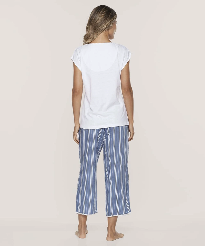 PIJAMA VERANO MUJER COTTON VISCOSA | COMODIDAD FRESCA - 3