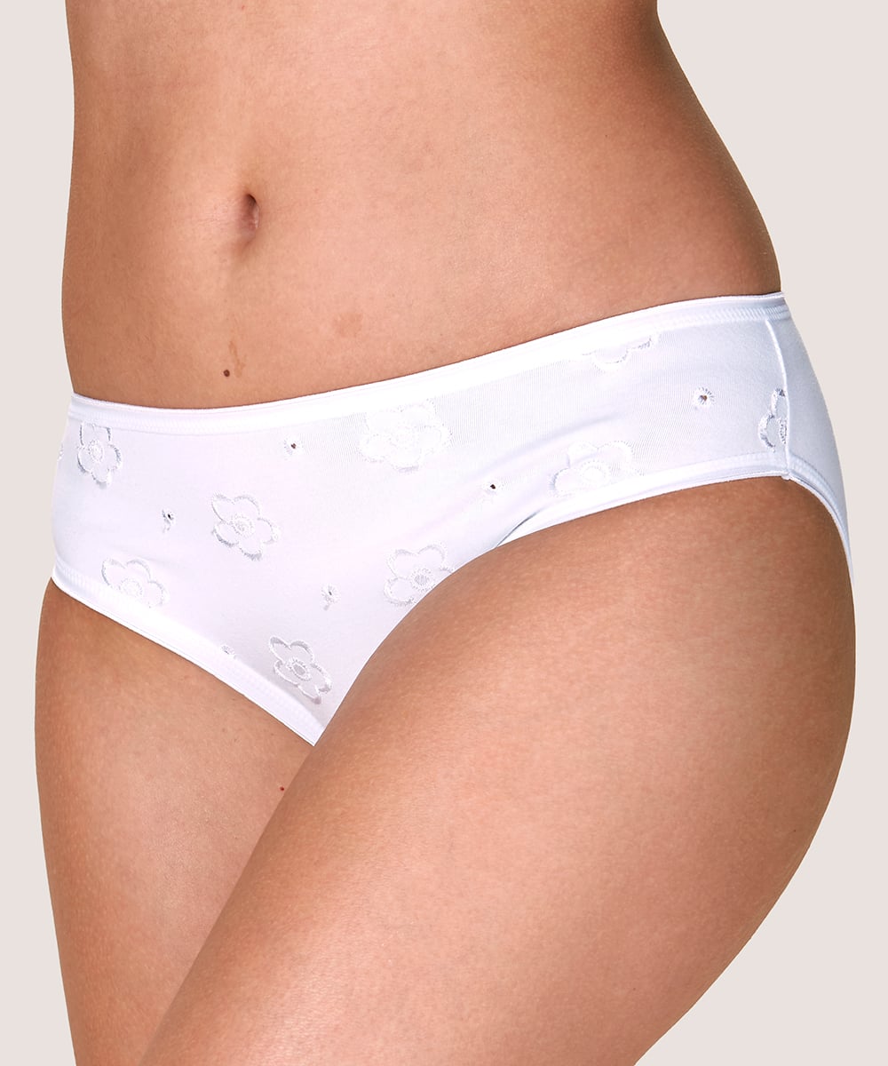 BIKINI COTTON SPANDEX BORDADO - 1