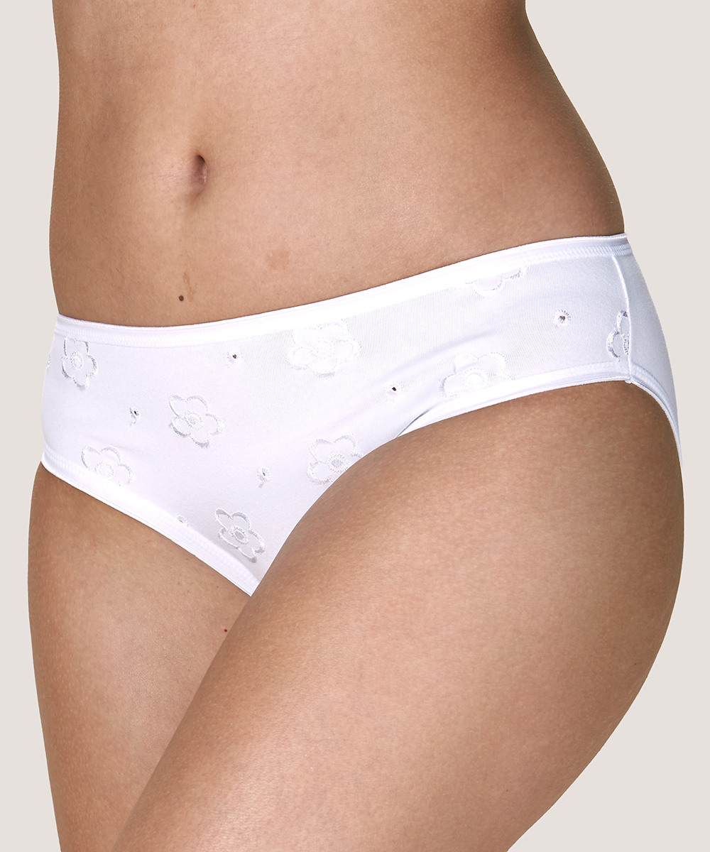 BIKINI COTTON SPANDEX BORDADO - 1