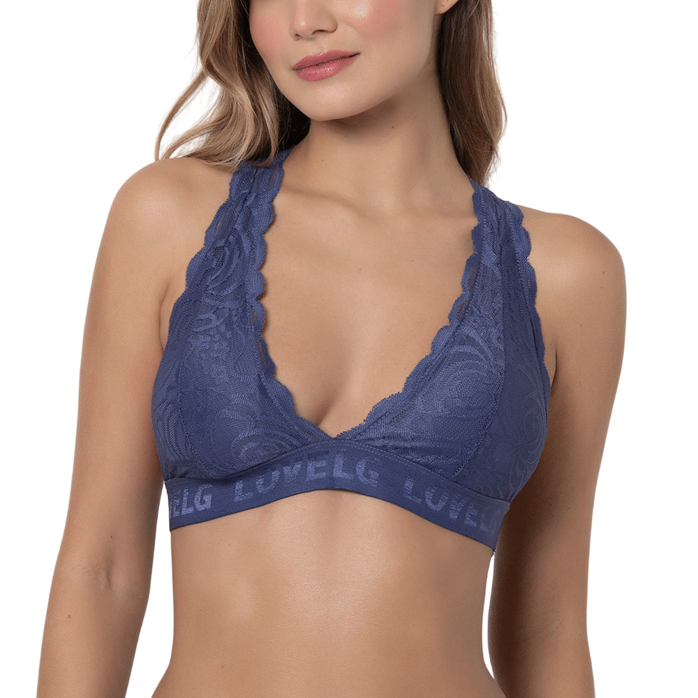 BRALETTE DE ENCAJE CON DETALLES SUTILES - 1