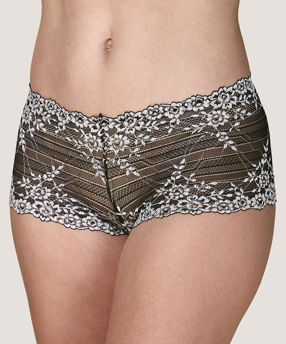 PANTALETA ENCAJE CON ELASTICOS INVISIBLES - 4