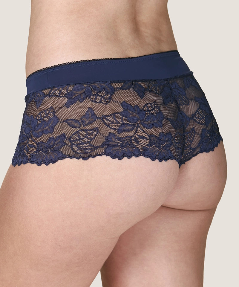 PANTALETA ENCAJE DELICADO Y MICROFIBRA - 2