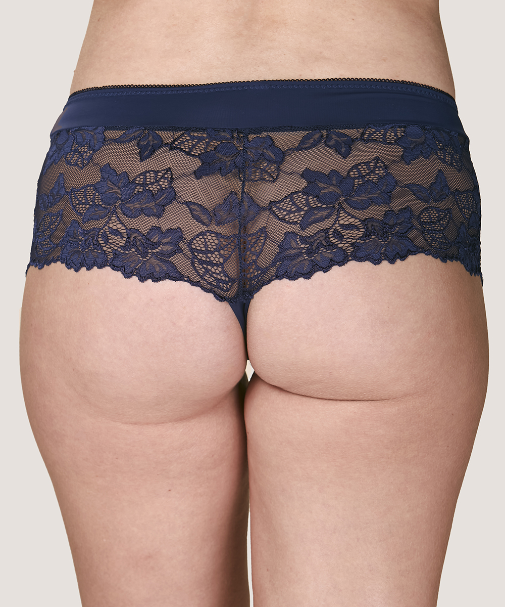 PANTALETA ENCAJE DELICADO Y MICROFIBRA - 4