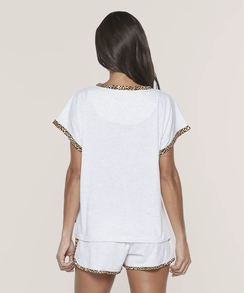PIJAMA ALGODON LEOPARDO GIRL POWER | CONFIANZA Y ESTILO - 3