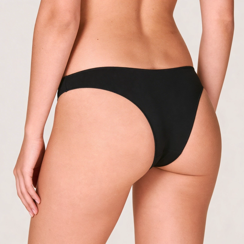 TANGA A LA CADERA DE ALGODON ELASTICADO - 8