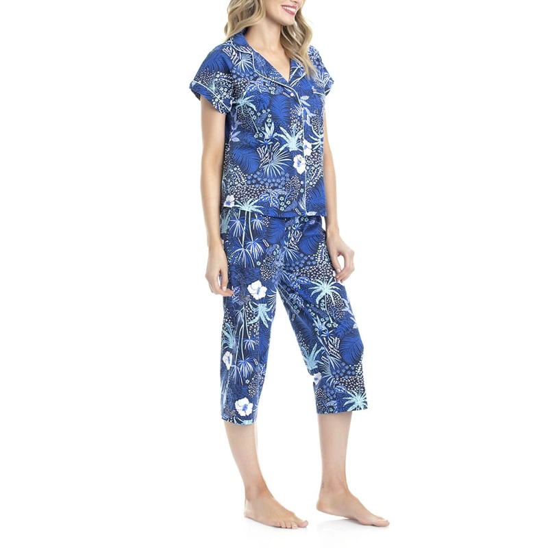 PIJAMA COTTON ESTAMPADO PARA MUJER - 1