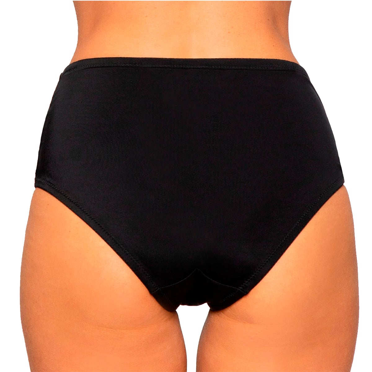 CALZÓN MUJER LADY GENNY CUADRO MICROFIBRA Y ENCAJE - 2