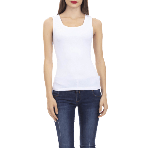 CAMISETA MUJER LADY GENNY COTTON RIB SIN MANGAS - 3