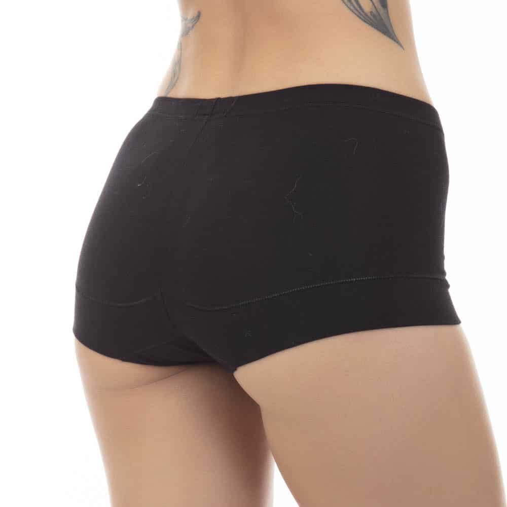 PANTALETA BOXER COTTON SPANDEX - 3