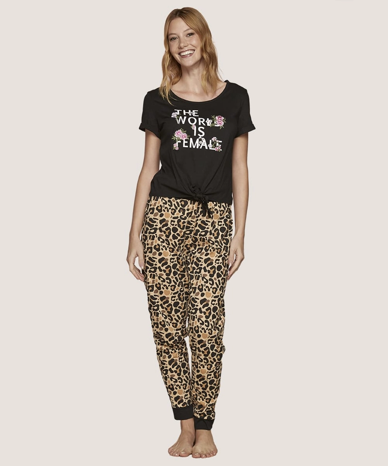 PIJAMA ALGODON ESTAMPADO | ESTILO Y CONFORT - 1