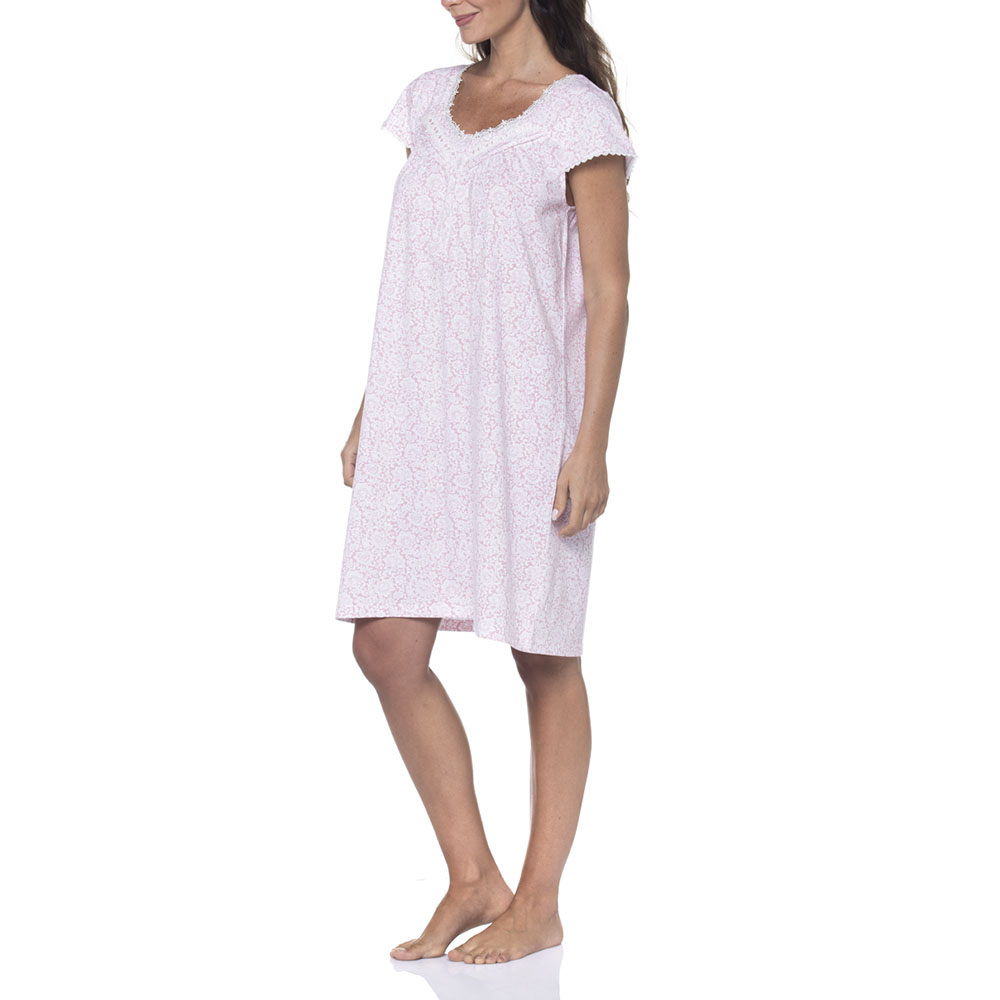 CAMISA DE DORMIR MUJER LADY GENNY CON DETALLES HERMOSOS - 1