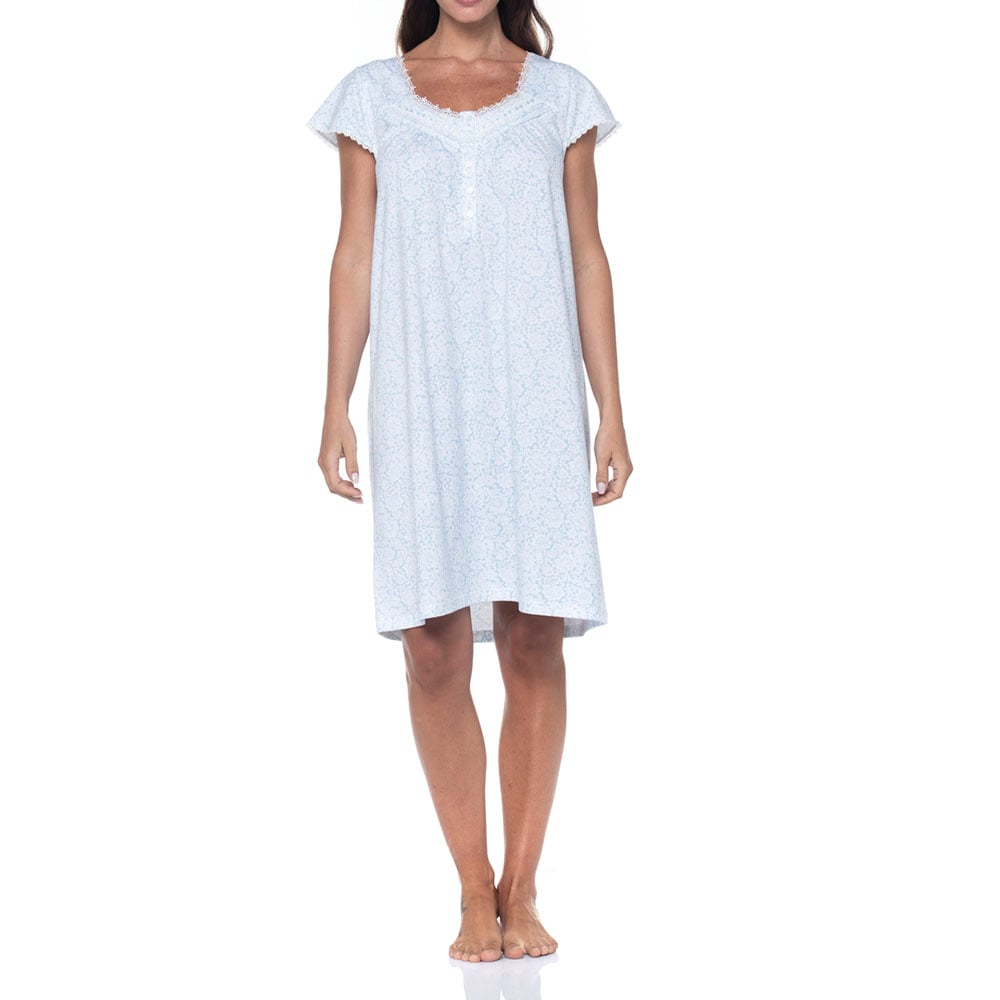 CAMISA DE DORMIR MUJER LADY GENNY CON DETALLES HERMOSOS - 1
