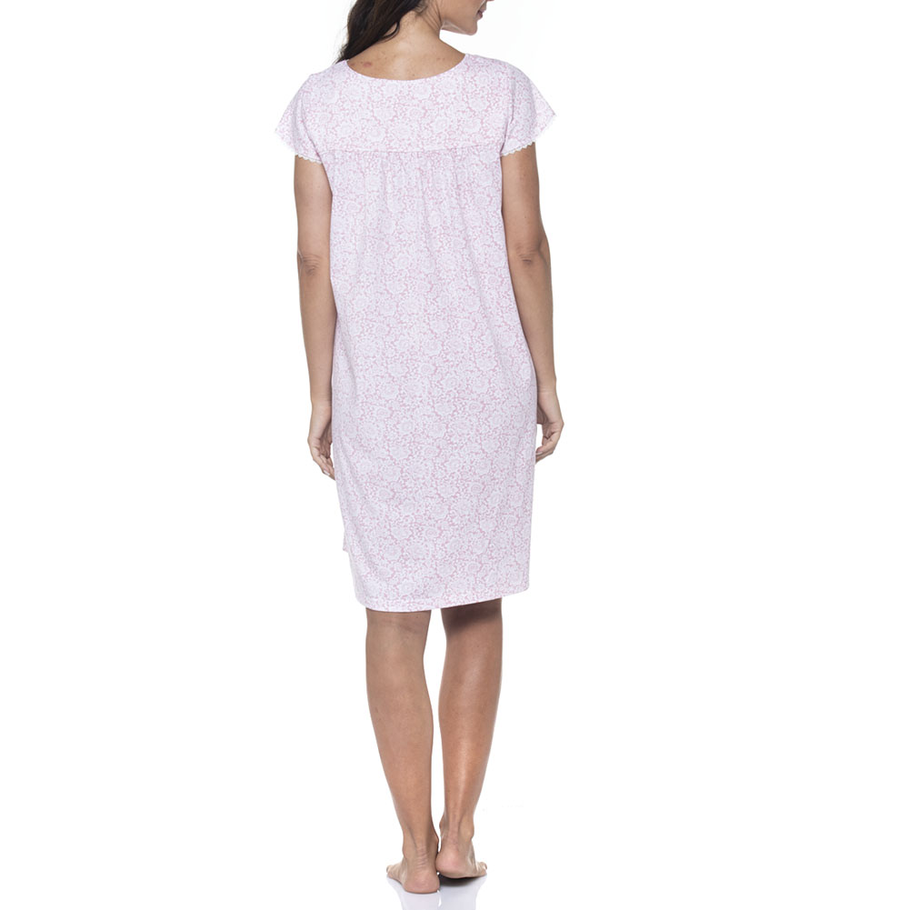 CAMISA DE DORMIR MUJER LADY GENNY CON DETALLES HERMOSOS - 2